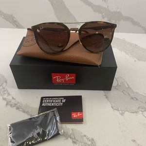 RayBan RB4285 Sunglasses. Brown/Tortoise frame. Brown Lenses. Perfect condition.